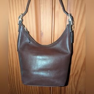 Vintage Coach Legacy Soho Leather Bucket Hobo Mahogany Bag. 9823